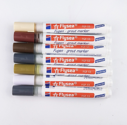 Tile Gap Color Repair Pen - White Grout Touch-Up Marker