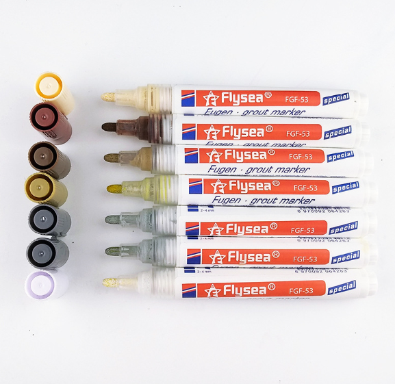 Tile Gap Color Repair Pen - White Grout Touch-Up Marker