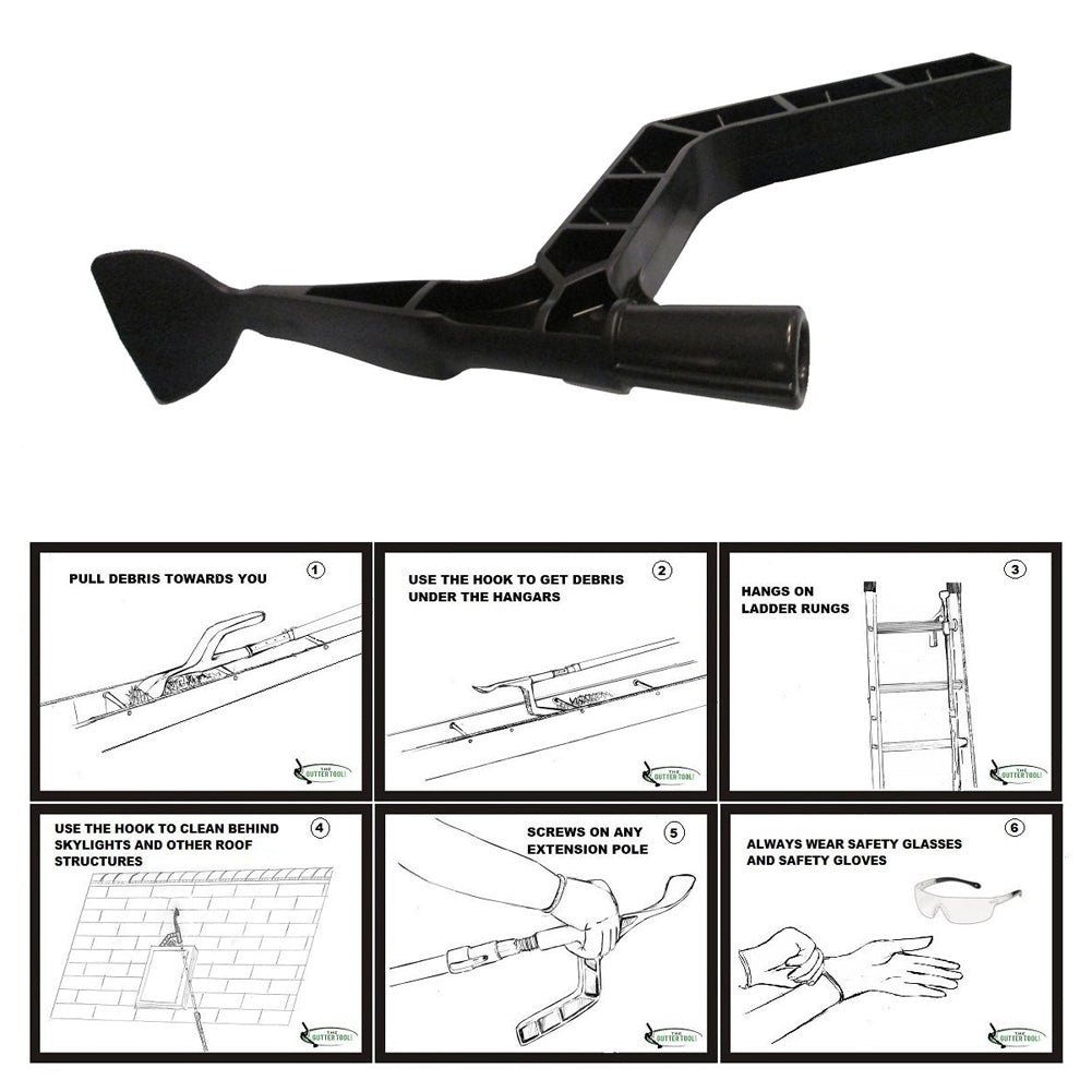 Gutter Cleaner, Leaf Removal Tool, Roof Cleaning Hook