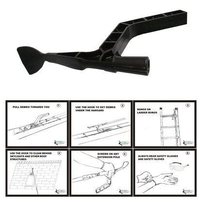 Gutter Cleaner, Leaf Removal Tool, Roof Cleaning Hook