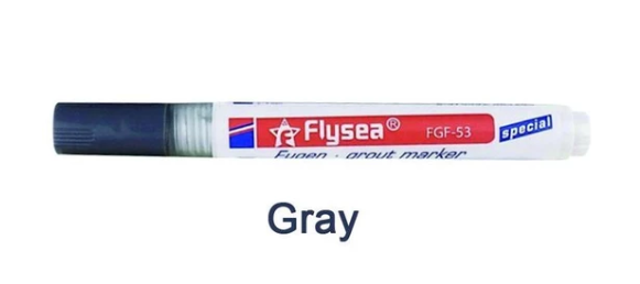 Tile Gap Color Repair Pen - White Grout Touch-Up Marker