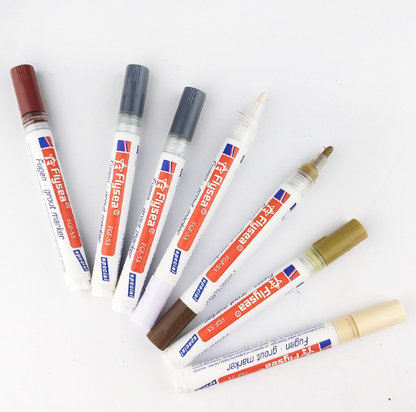 Tile Gap Color Repair Pen - White Grout Touch-Up Marker
